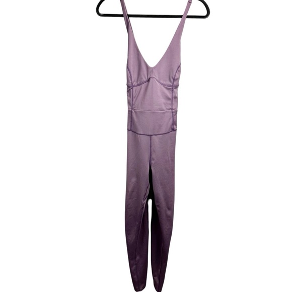 FP Movement by Free People What A Feeling V-Neck Onesie Jumpsuit - Picture 2 of 4